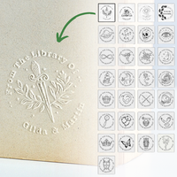 Embosadora personalizada para libros