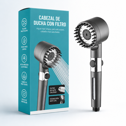 VELQUORA™ Cabezal de ducha con filtro