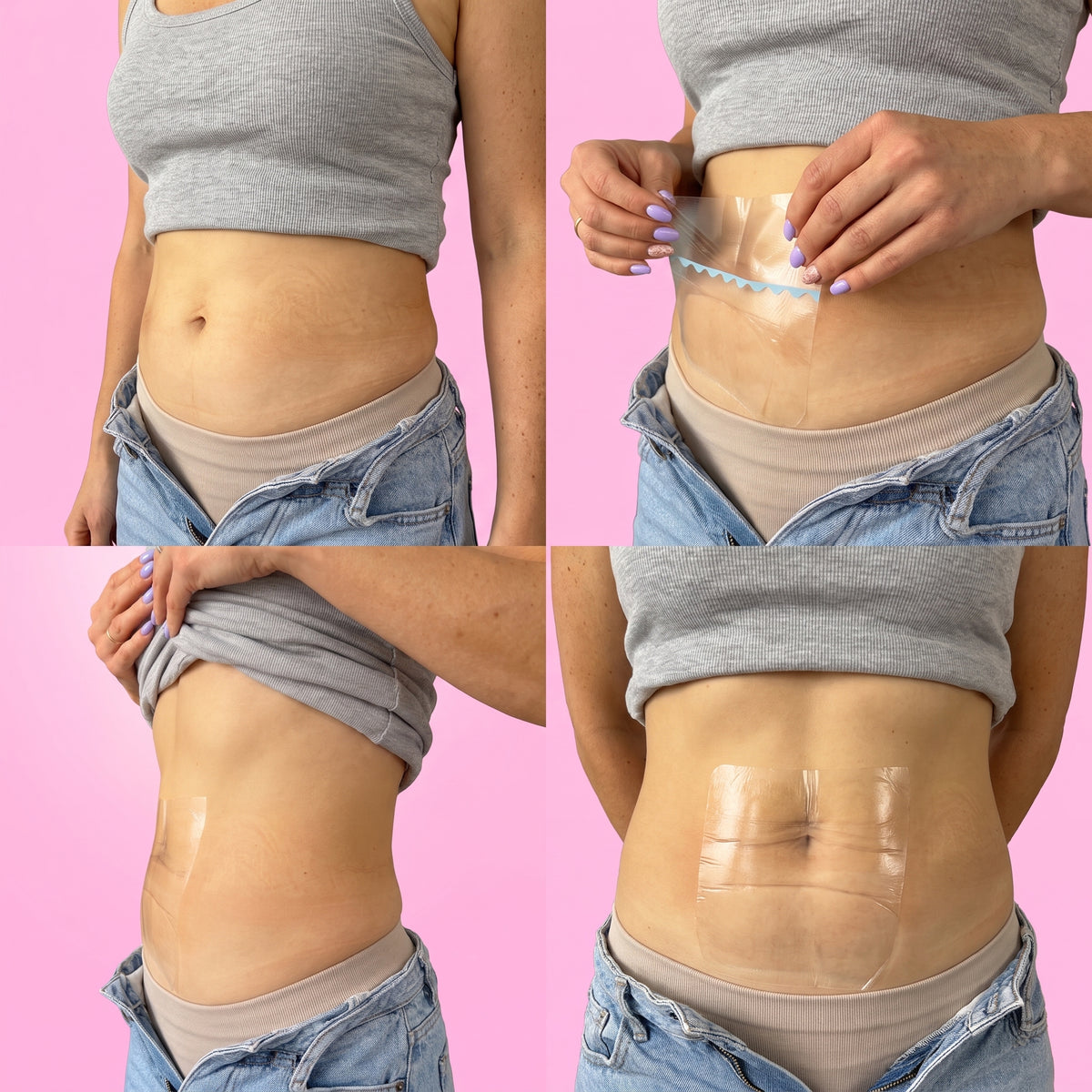 Kosvela · Cinta tensora invisible para el abdomen (pack de 10)