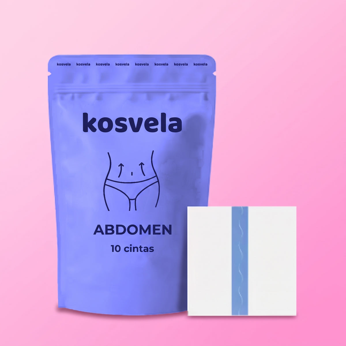 Kosvela · Cinta tensora invisible para el abdomen (pack de 10)